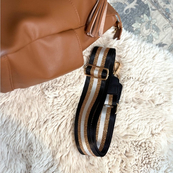 Elkie & Co aberdeen diaper bag tote backpack tan